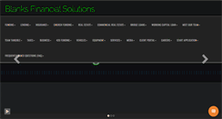 Desktop Screenshot of blanksfinancialsolutions.com