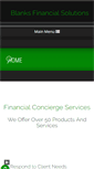 Mobile Screenshot of blanksfinancialsolutions.com